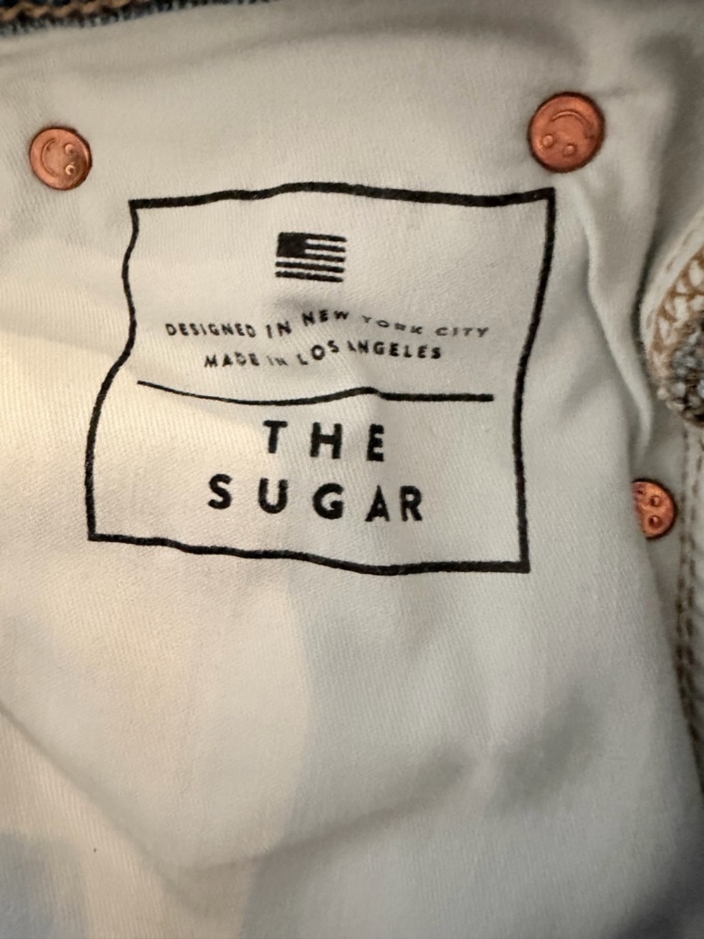 ✨ AYR The Sugar Jeans Light Wash Straight Leg High Rise W27 EUC - Picture 7 of 7